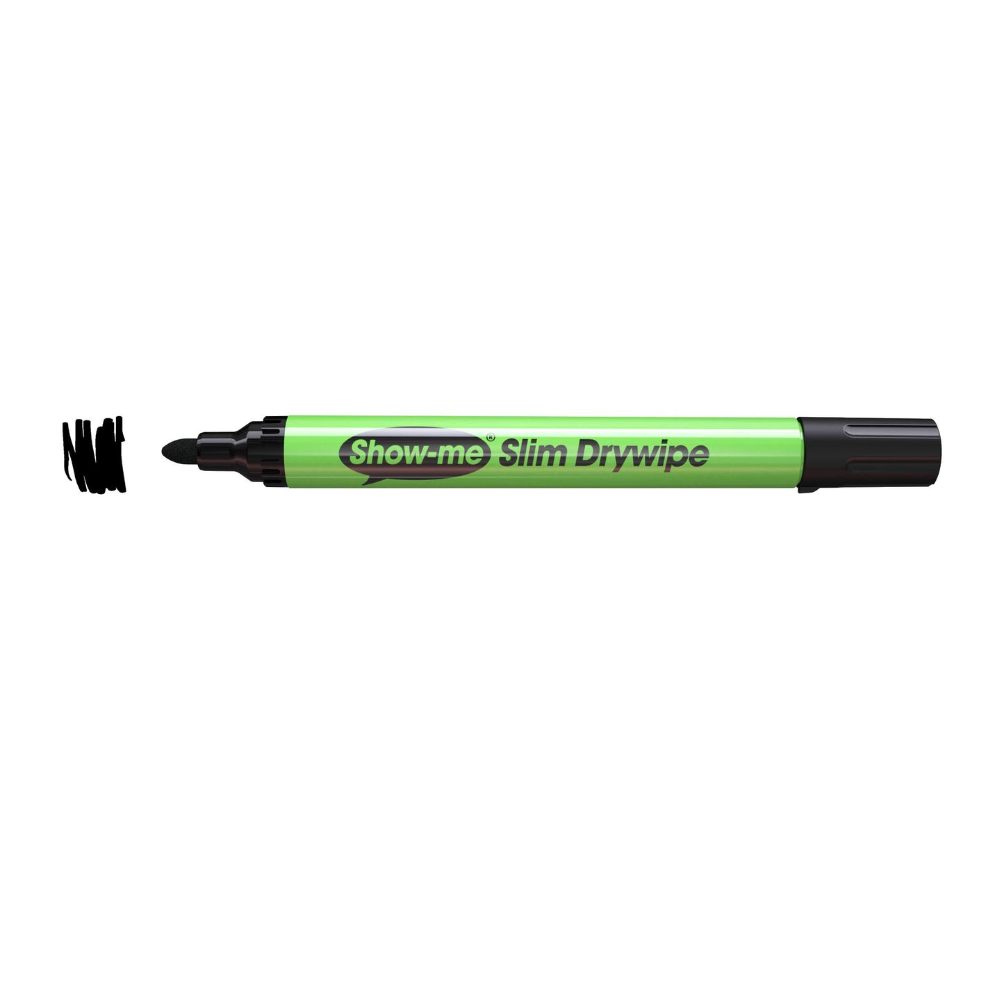 Box 50 Medium Tip Slim Barrel Dry Erase Markers - Assorted Colours (SDP50A)